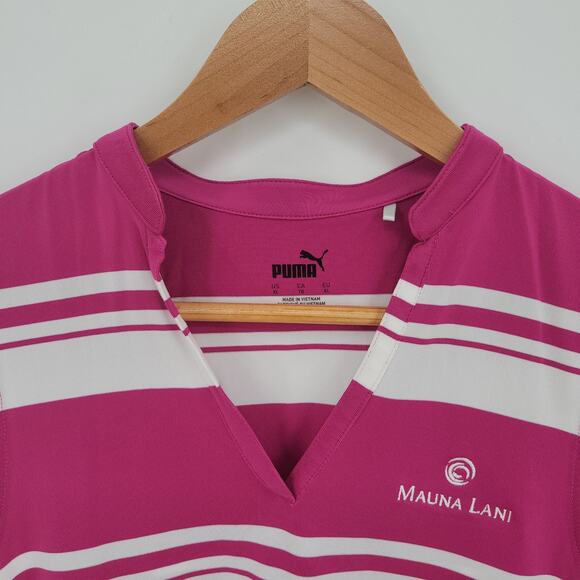 Puma Golf Tennis Athletic Top Pickle Ball Sleeveless Polo Mauna Lani Women's XL - Picture 3 of 8
